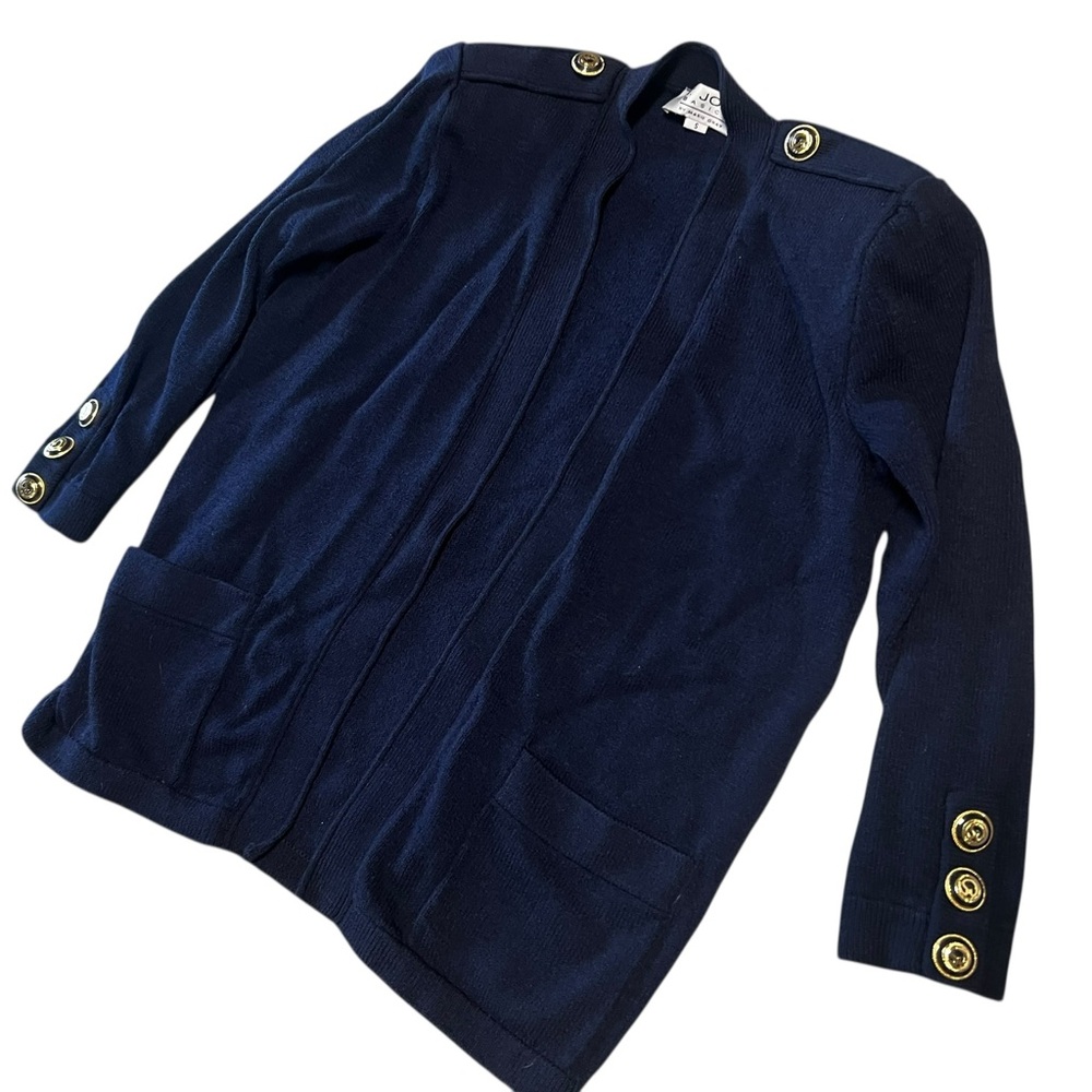 St. John Basics By Marie Grey Santana knit open-front cardigan sweater